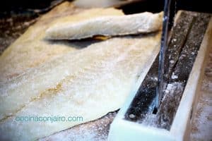 como desalar bacalao paso a paso. Trucos y consejos