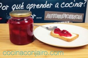 como hacer mermelada de frambuesas